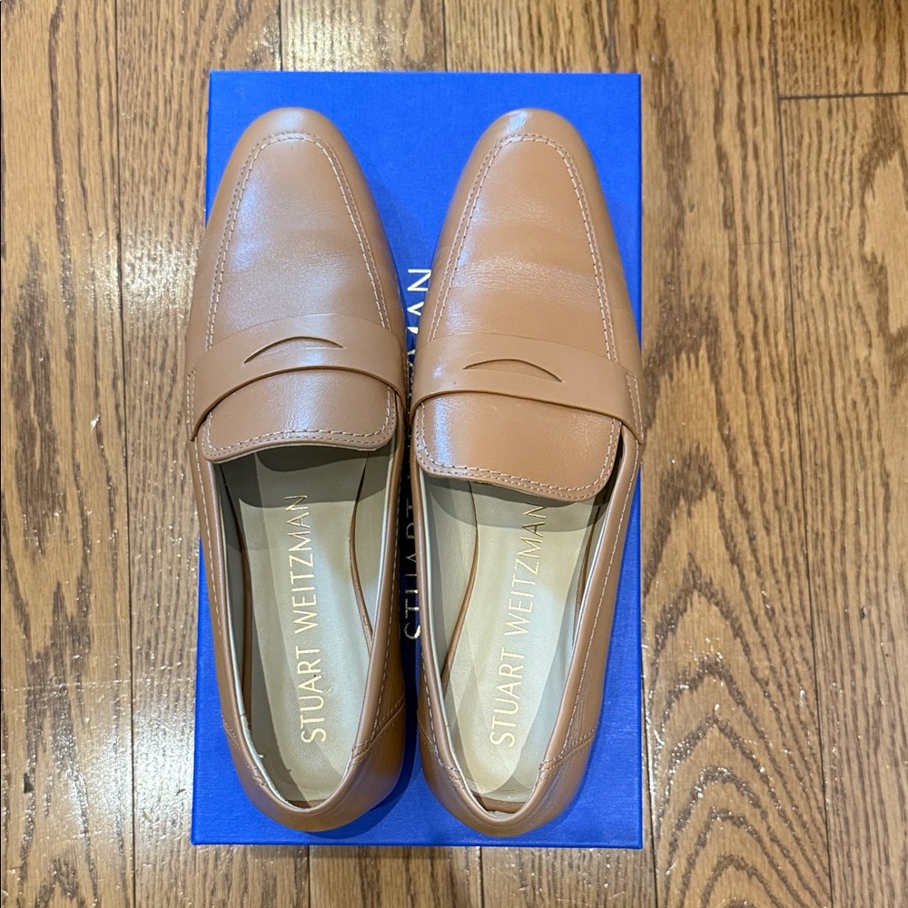STUART WEITZMAN | Jet Loafers (Tan)